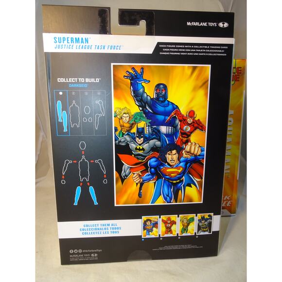 McFarlane DC Multiverse JL Task Force Complete Set Sealed BAF Darkseid - Picture 10 of 16